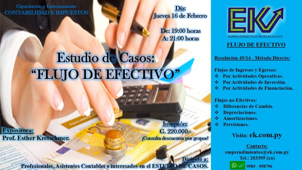 FLUJO DE EFECTIVO