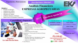 Analisis Financiero Agropecuario